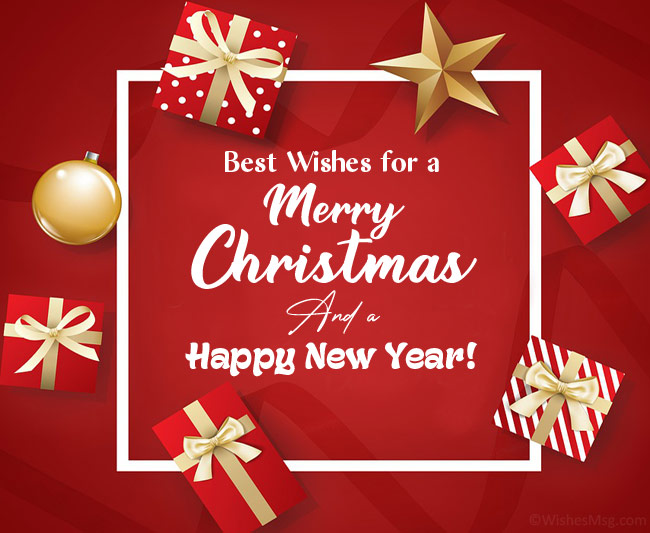 merry christmas and happy new year quotes